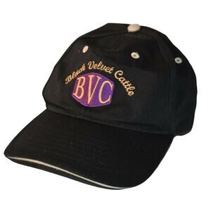 Cap BVC Black Velvet Cattle Black, purple